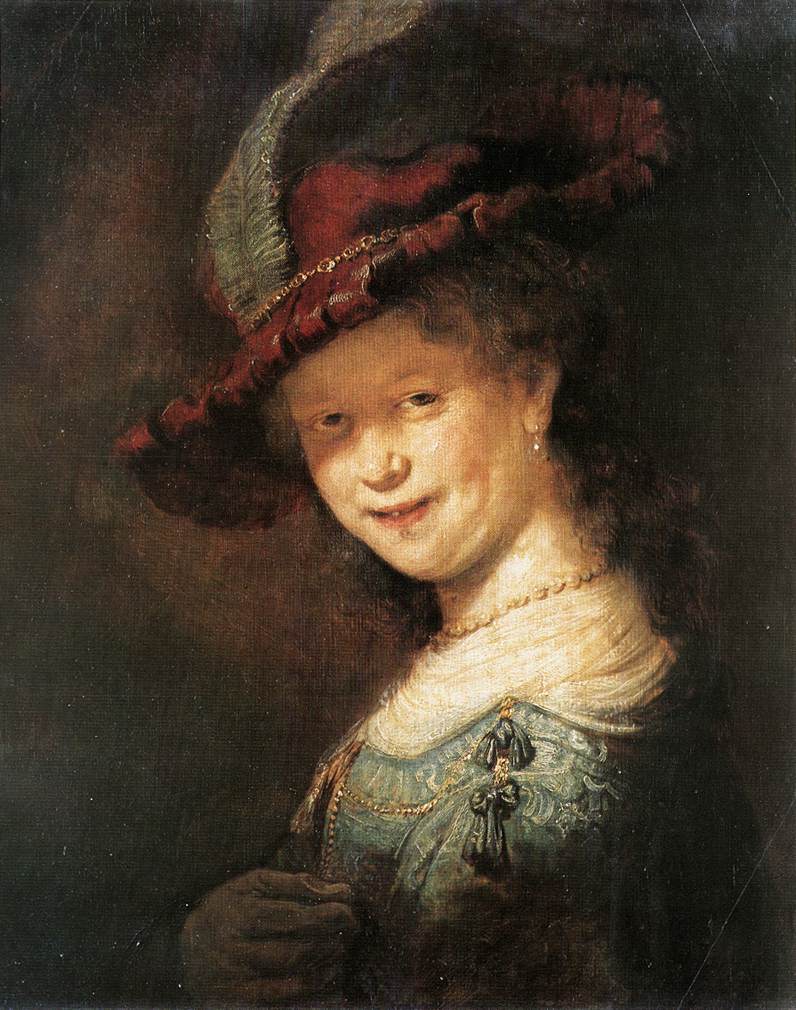 Portrait of the Young Saskia xfg